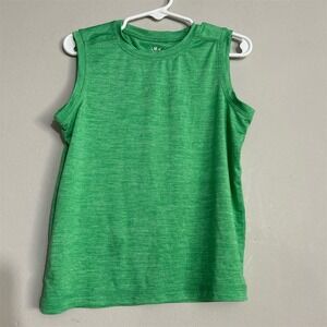 Primary Kids Green Sleeveless Tank Top Size 4-5 Summer Activewear‎
